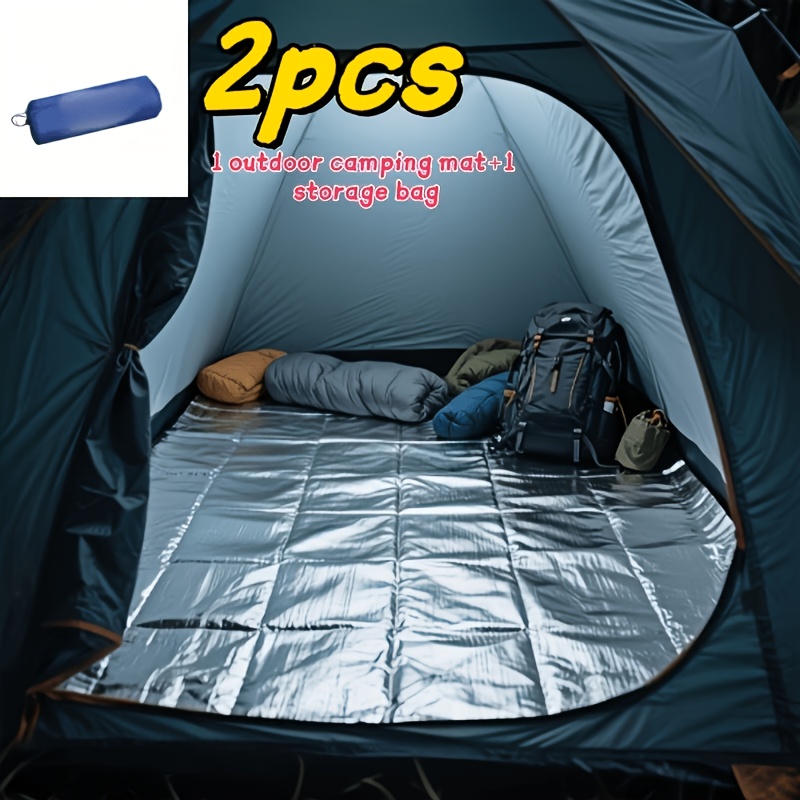 Foldable Moisture-Proof Insulated Sleeping Pad for Camping & Hiking