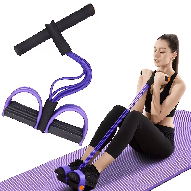 6 durable purple band suitable for home gyms cardio workouts strength exercise additions stylish fitness equipment comfortable grip winter for home fitness Product details 0