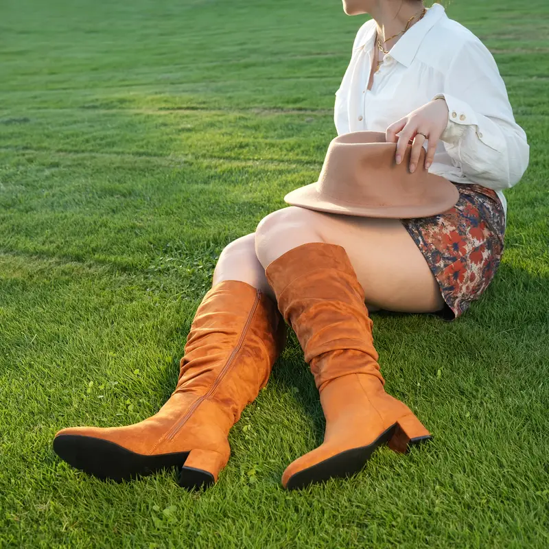 Fall Big Women'S Extra Wide Calf Dress Boots Slouchy Boots with Block Heel, Winter Boots Women'S Boots Elegant Boots * Bridesmaids Shoes Halloween Christmas, Women Shoes Fall Big Women'S Extra Wide Calf Dress Boots Slouchy Boots with Block Heel, Winter Boots Women'S Boots Elegant Boots * Bridesmaids Shoes Halloween Christmas, Women Shoes