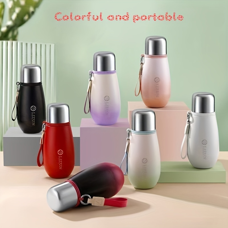 

1pc Insulated Cup Stainless Steel Vacuum Water Cup Portable Outdoor Mini