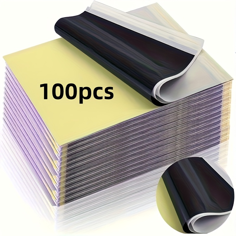     100pcs tattoo transfer paper 4pcs set a4 copier tattoo transfer paper for machine tattoo designs