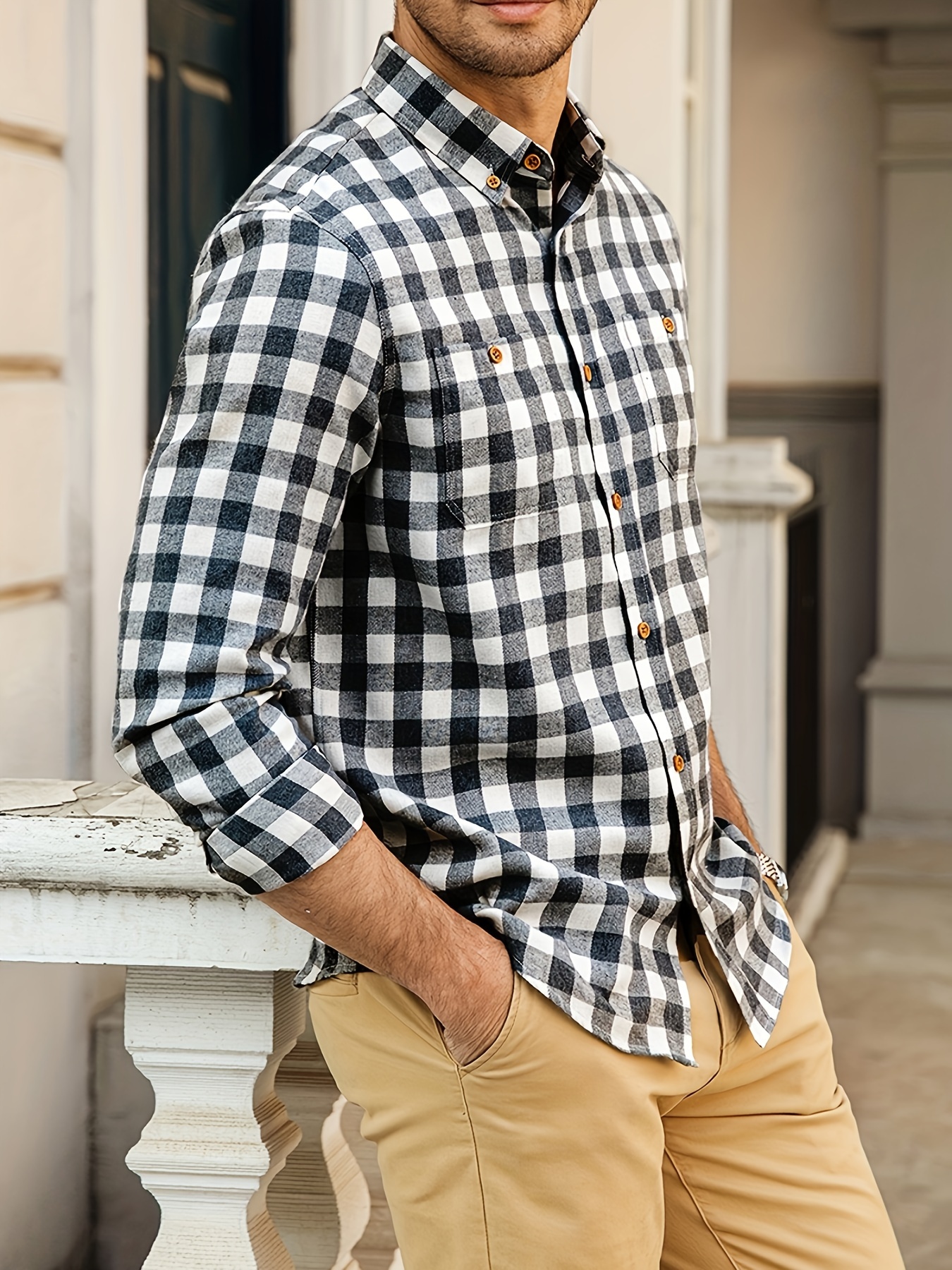 Check Shirts for Men, Mens Plaid Shirts