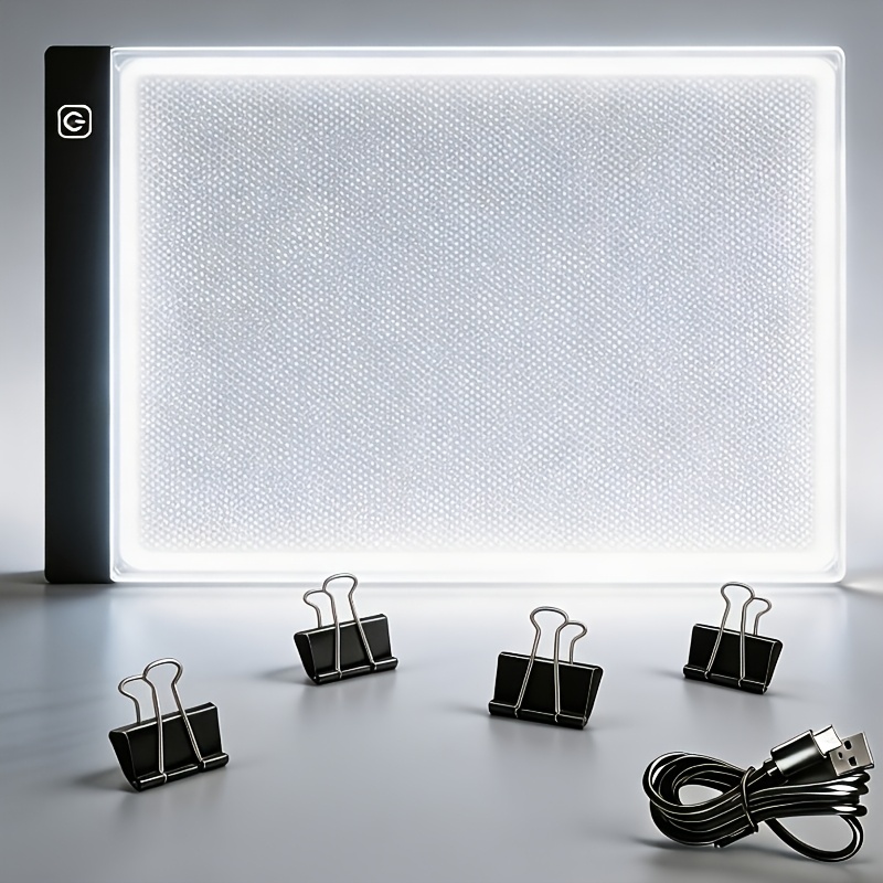 Led Light Pad For Diamond Painting, Rechargeable Usb Portable Tracing Board, A3/a4 Adjustable Brightness Light Box For Weeding Vinyl Sketching Art Calligraphy Gift