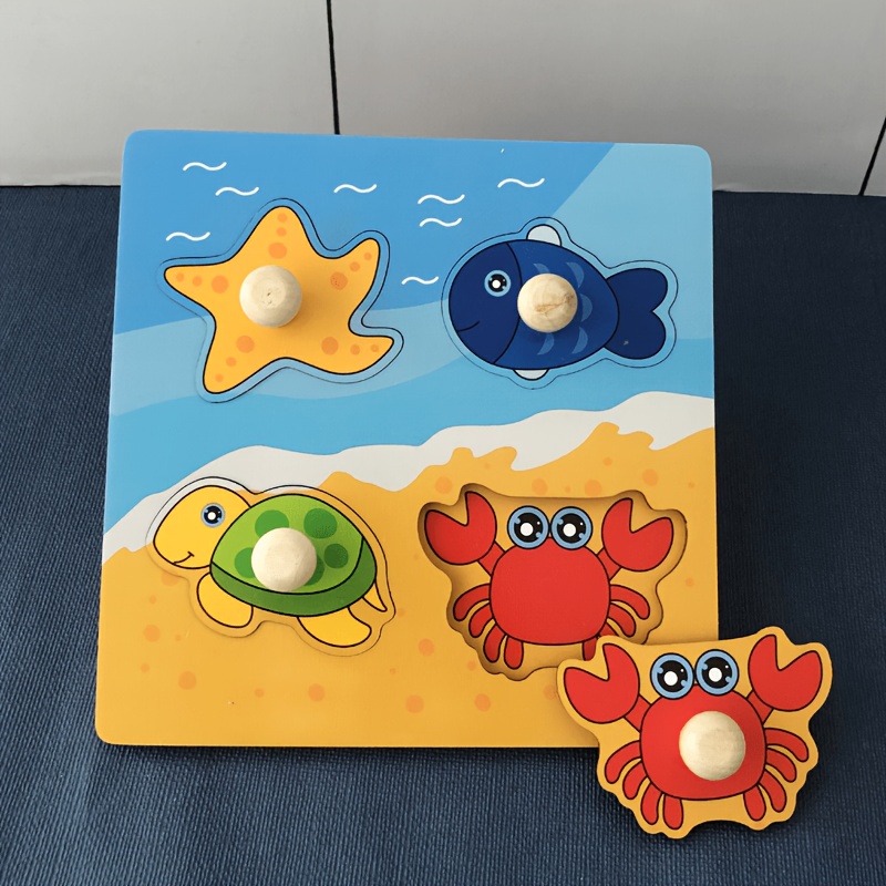 3pcs Wooden Grasping Board for Children
