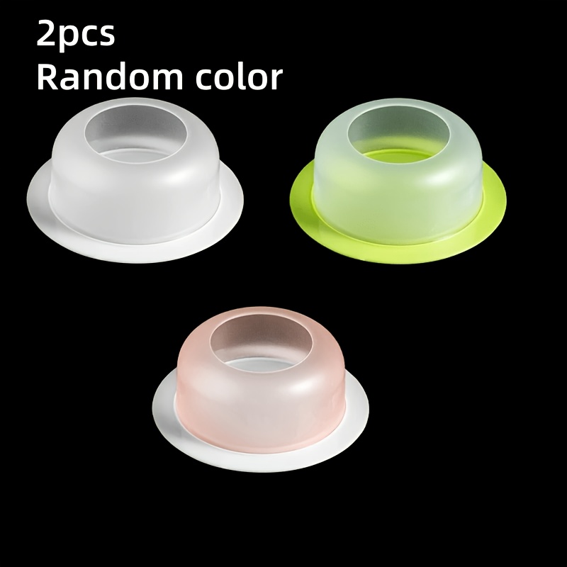 TEMU 2pcs Pet Escape-proof Food Bowls, For Bearded Dragons And Lizards, Transparent Feeding Dishes Random Color