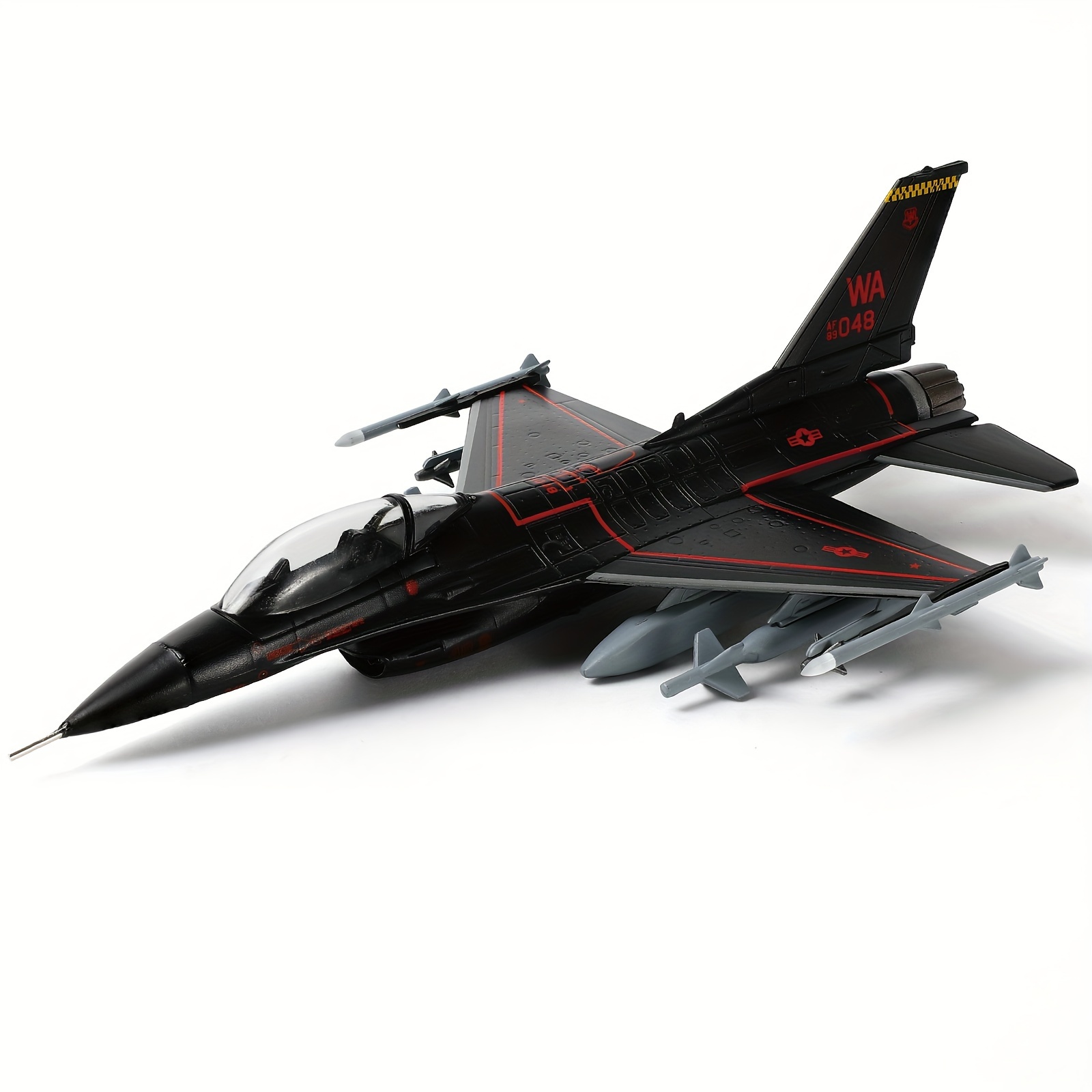 Maquette A-10A 1/100 - Avion De Chasse En Métal, Figurine Réaliste Pour Bureau Ou étagère