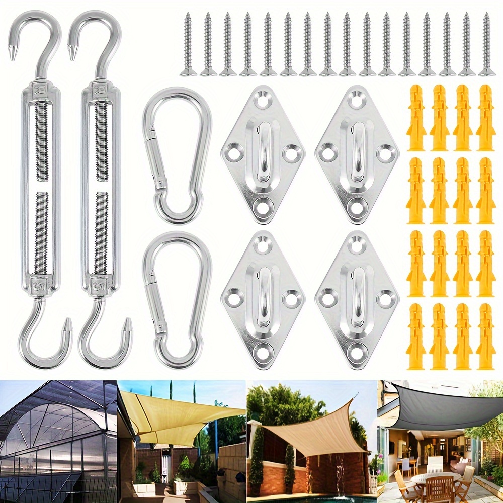 

Shade Sail Fixing Kit Fittings Set Fixing Kit Shade Sail Fittings Fittings Shade Sail Set Shade Sail To Install