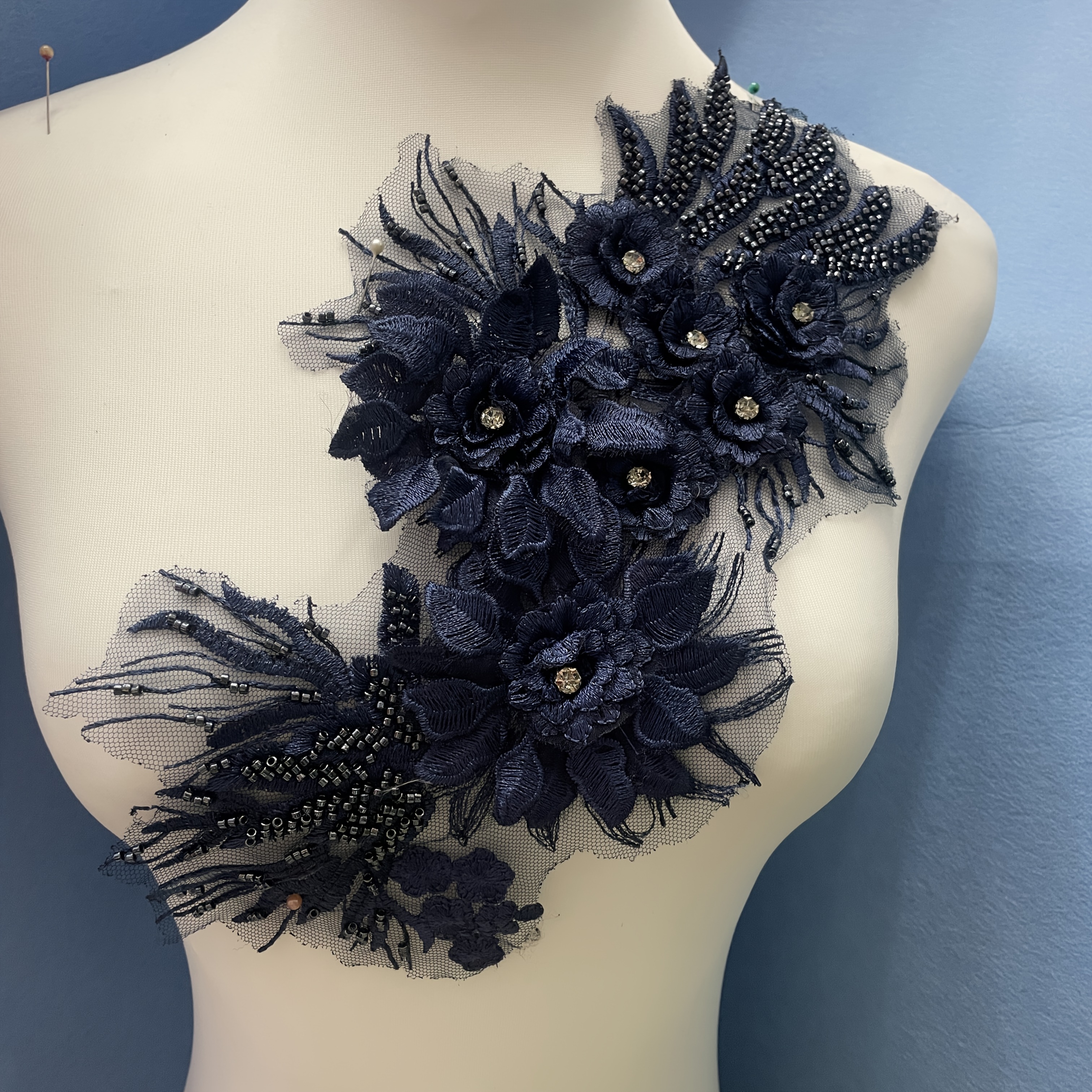 TEMU Broderie Fleur DIY