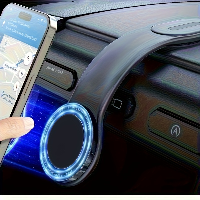 E-shop 1 Magnetischer Auto-Handyhalter mit abnehmbarer, biegsamer Magnet-Halterung, geeignet für die meisten Fahrzeuge - Halloween-Geschenk,