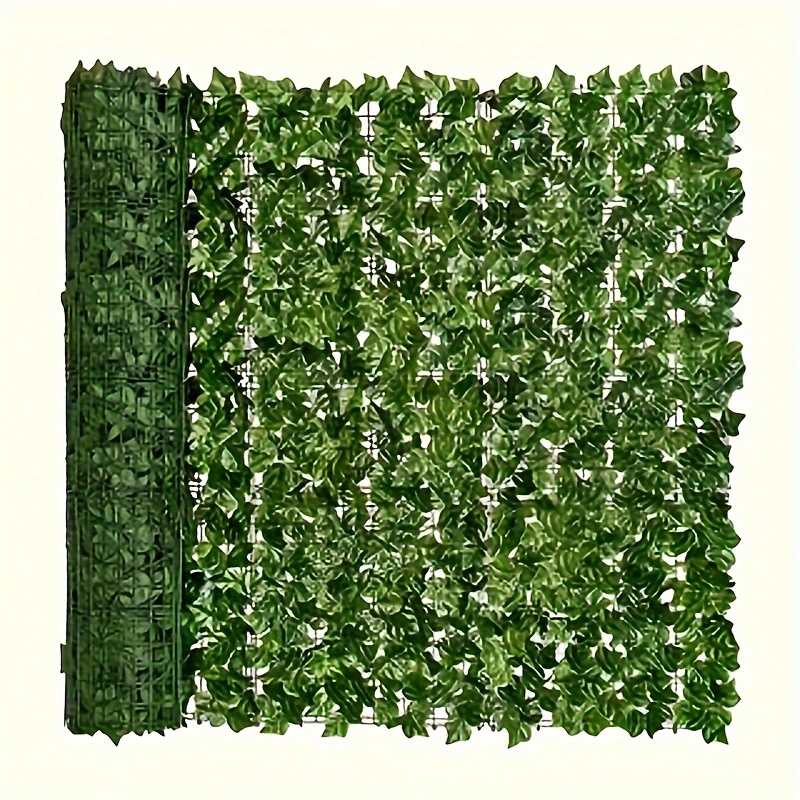 TEMU 1pc, Outdoor Artificial Greenery, 4 Seasons Ivy Leaves, Decorative Wall Panels For Railings, Fences, Balconies, Gardens, Courtyards