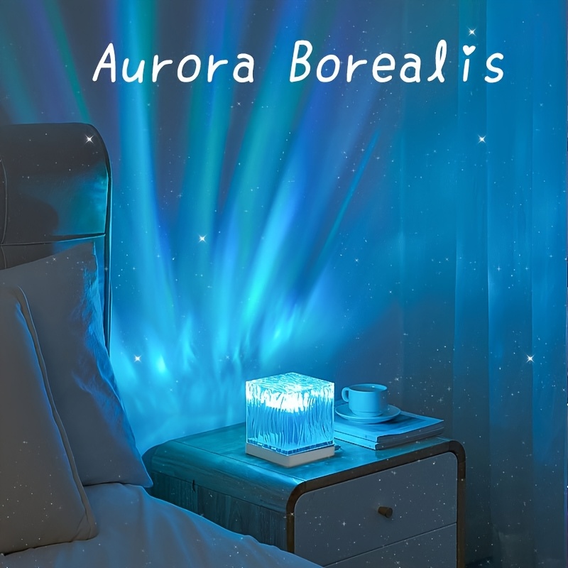 16 Color Water Wave USB Night Light with Remote Control