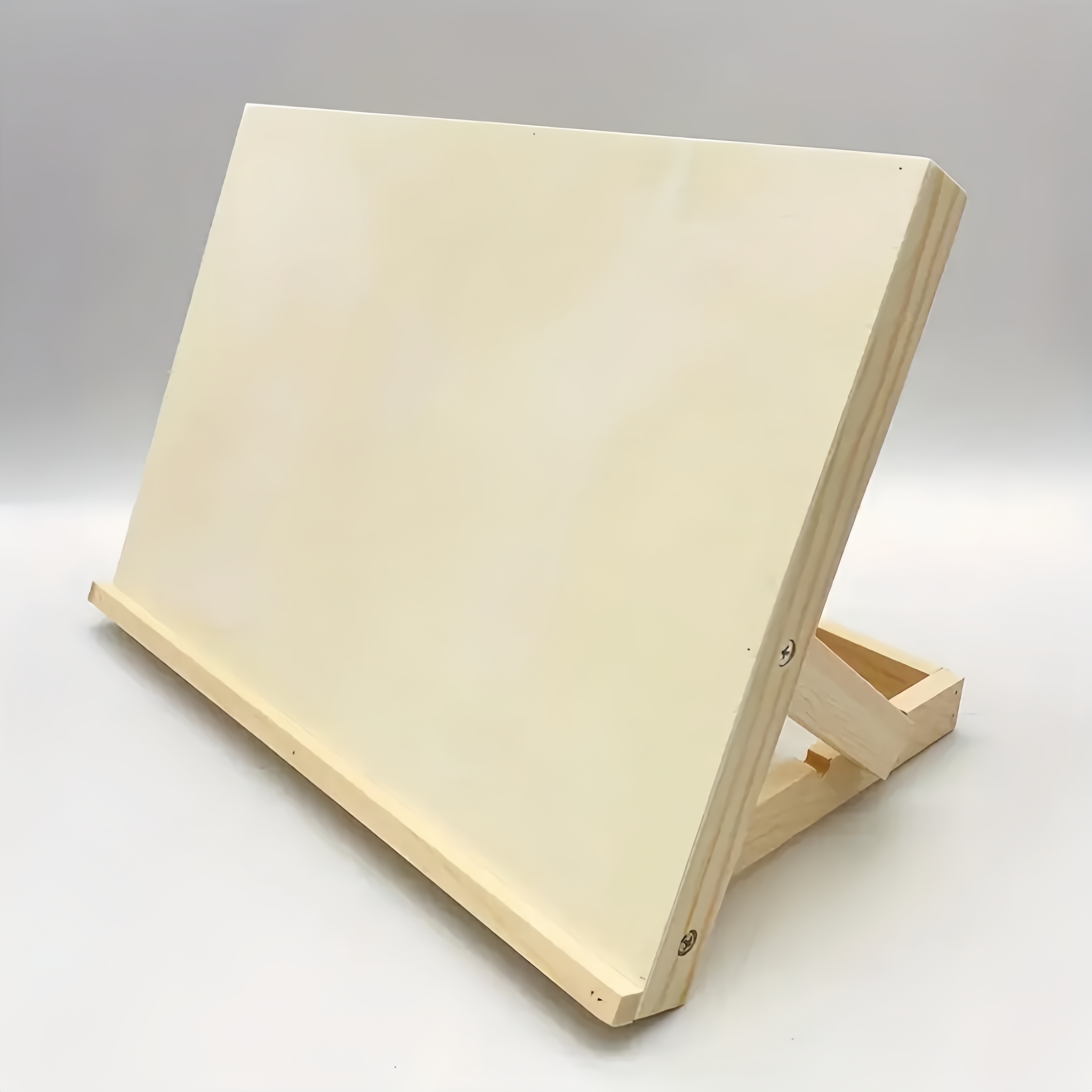 

Versatile Foldable Wooden Easel - Portable Desktop For Sketching & Painting, Adjustable Angle, , High-quality , Ideal For Beginners To Pros