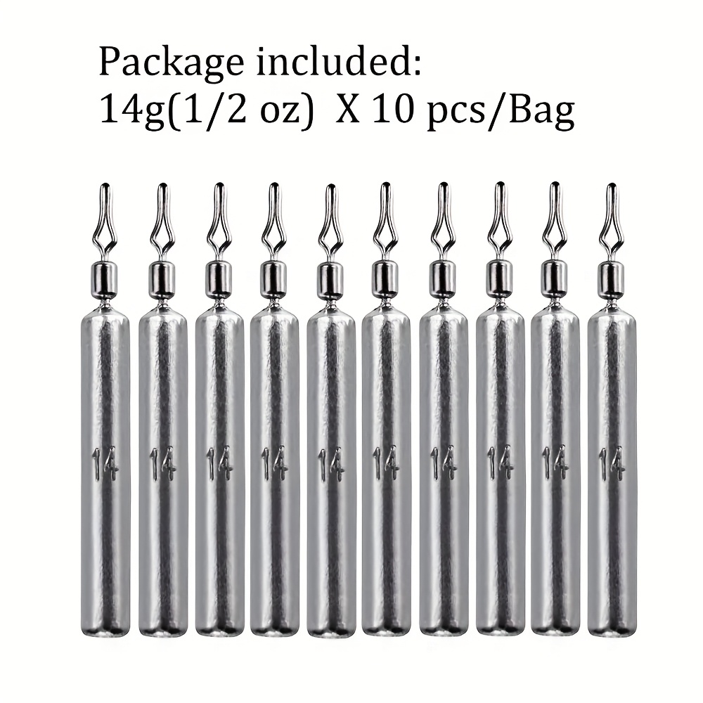 Image of 10pcs/lot 3.5g 5g 7g 10g 14g 20g Drop Shot Fishing Lead Sinker Weight For Fishing