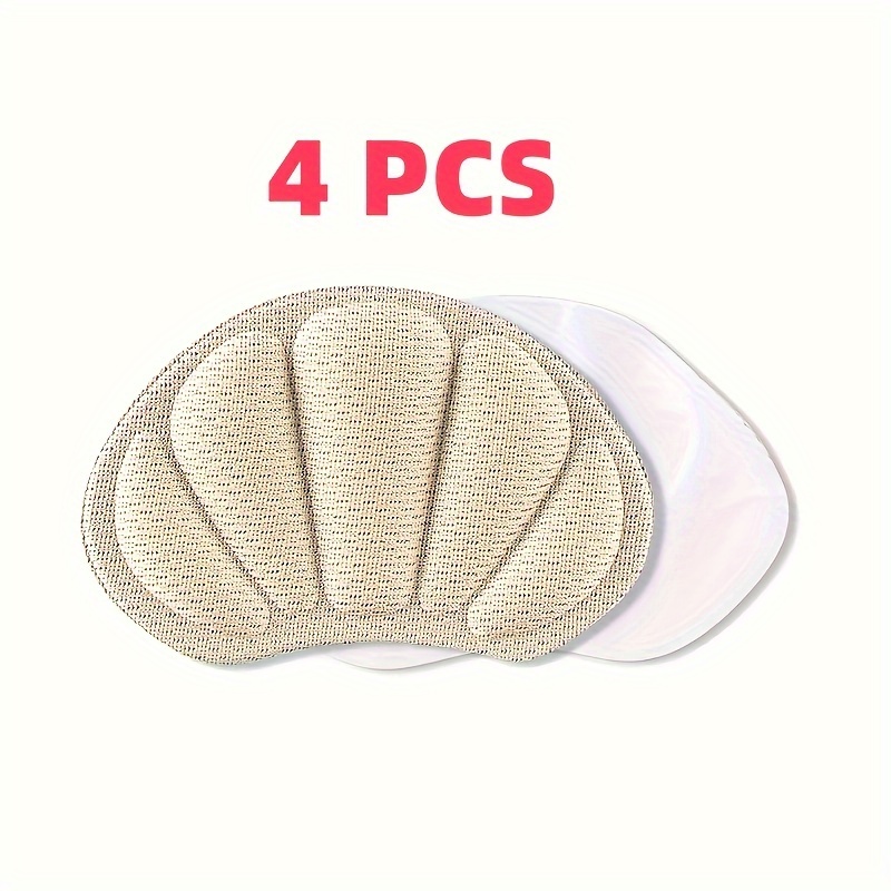 4pcs Sports Shoes And Canvas Shoe Heel Protection Stickers, Used For Size Adjustment, Anti-slip And Anti-friction Heel Stickers, Shoe Size Adjustment Pads