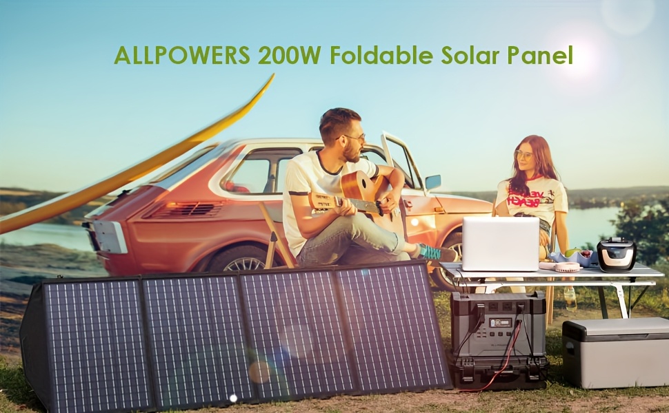 Panel solar ALLPOWERS SP033 200W plegable