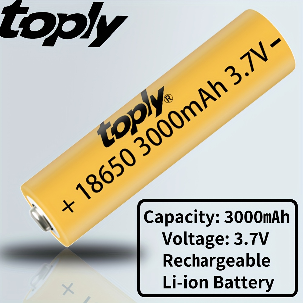 Аккумулятор Li-ion 18650 TOPLY 3.7V 3000mAh