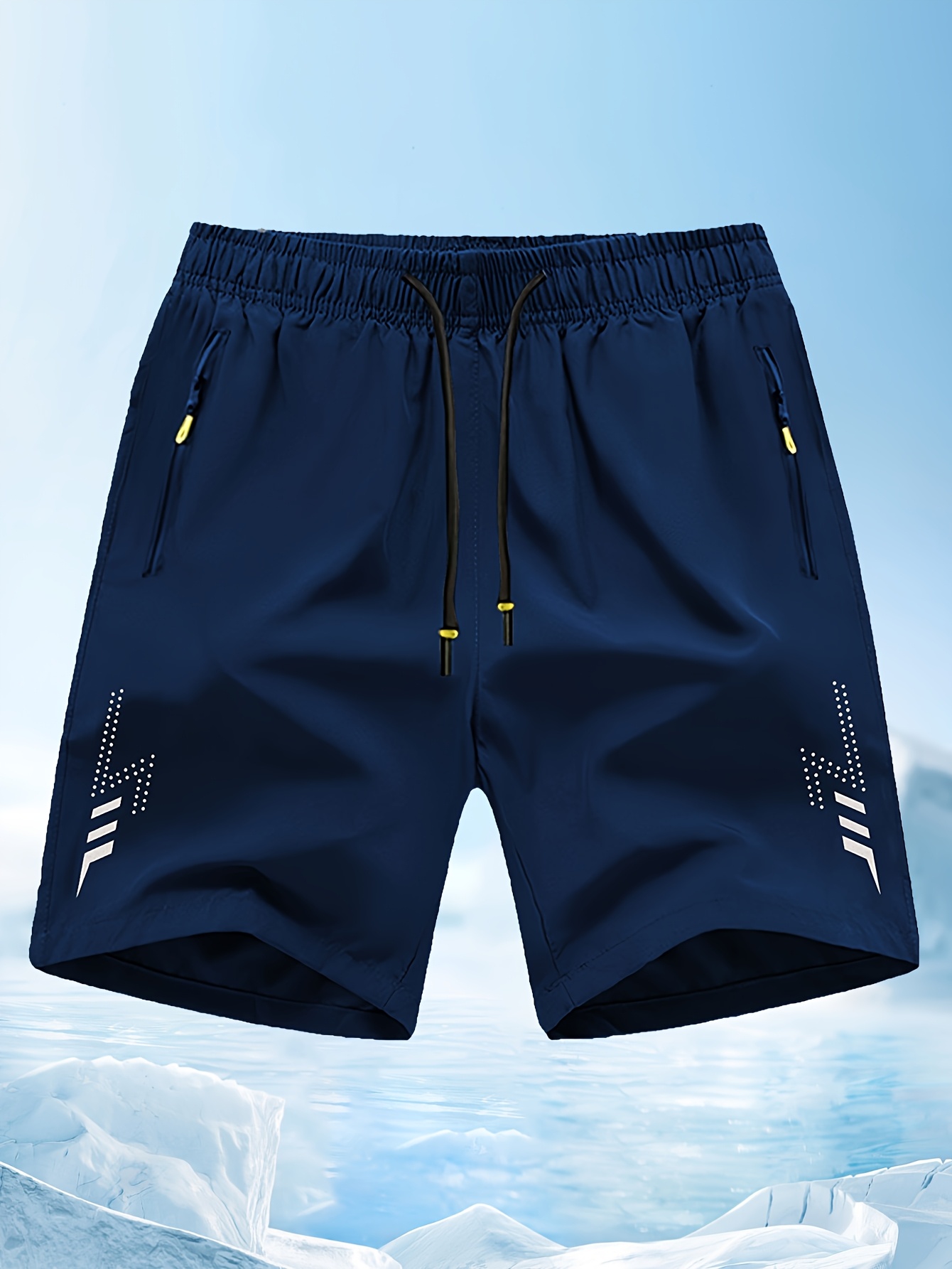 Conjunto de 4 Shorts de Treino Masculinos de Alta Elasticidade e Secagem Rápida 4