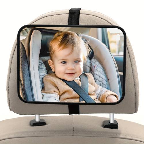 espejo retrovisor para coche, a prueba de roturas y en colisiones para mayor seguridad