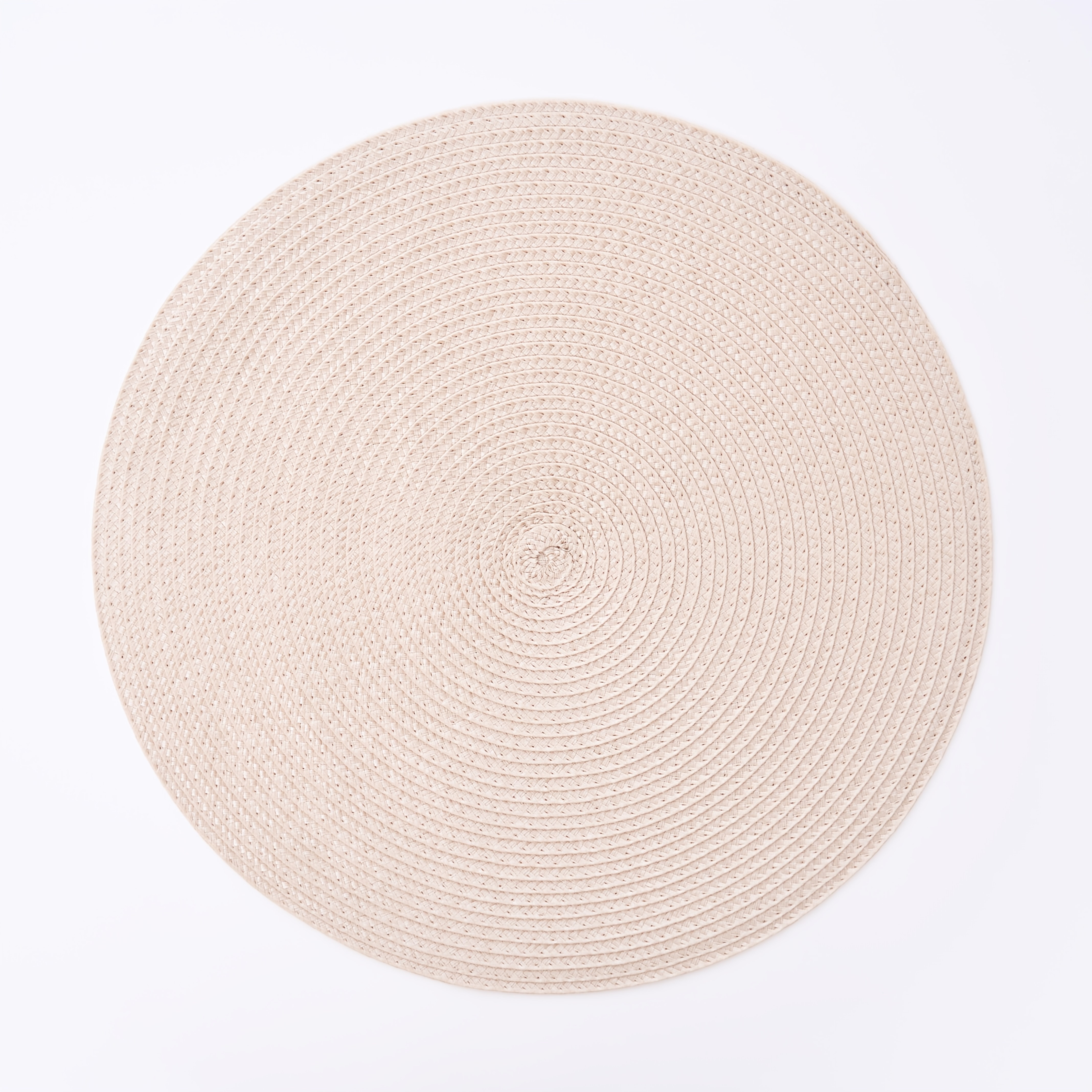 TEMU 2pcs Solid Color Round Placemats, 14.9 Inches, Multiple Colors - Minimalist Style Home/kitchen/dining Table Decorative Mats; Non-slip Mats For