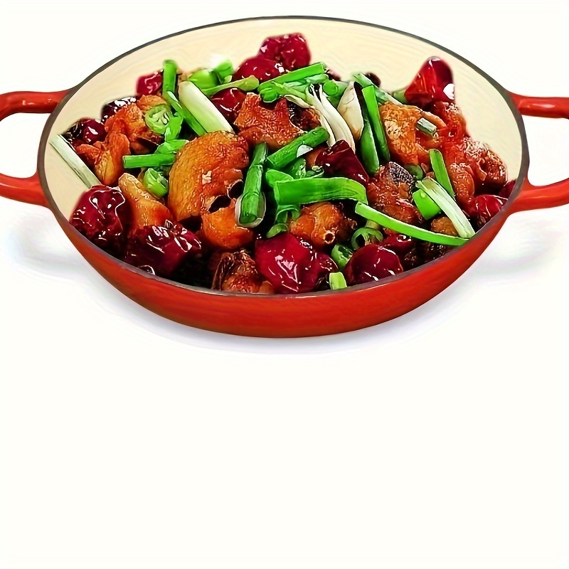 versatile non stick cast   enamel   for seafood soups ideal for home kitchens details 5