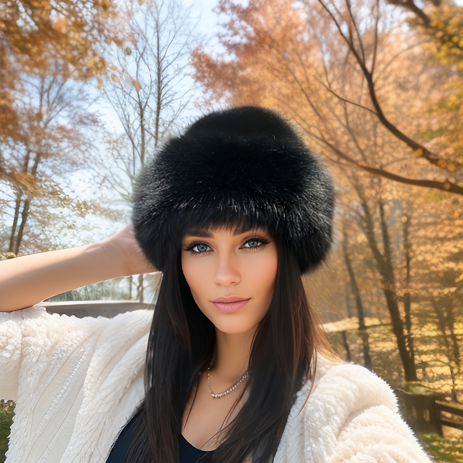 

New Women's Winter Thickened Warm Hat Windproof And Coldproof Hat