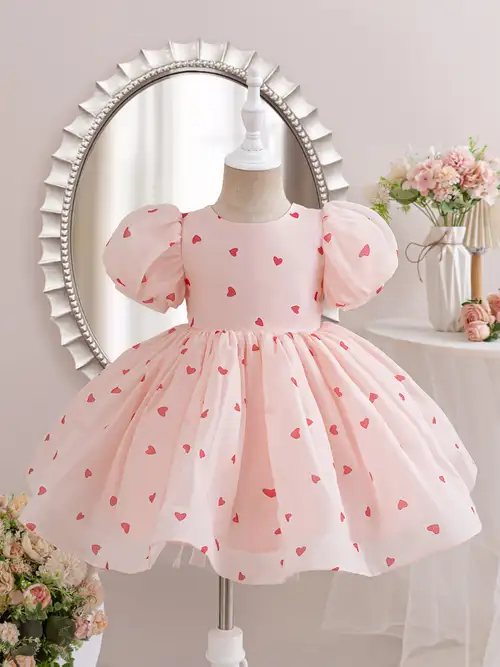 baby formal dress Mommy And Me Princess Dress, Dress, 1st Birthday Matching Dress, Tulle Matching Dress, Girl Matching Dress, Baby Shower 10 / 16 US 3 Years (100cm) 52 20.47 51 20.08 50 19.69 3 Baby Girls' Pink Formal Dress