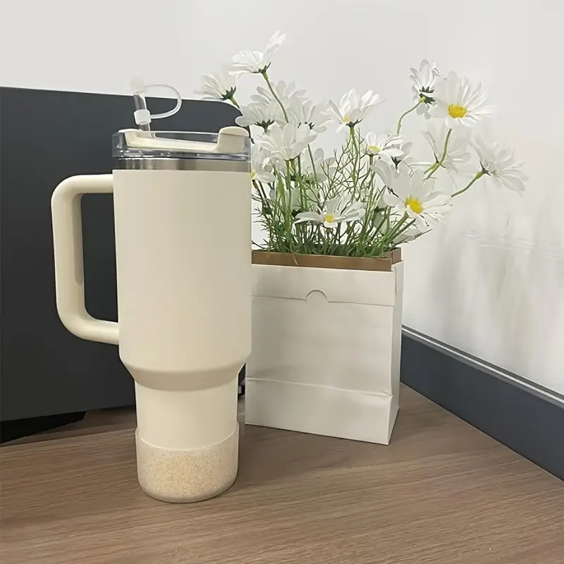 1pc de silicona con para vasos, compatible con vasos de agua de 20-40oz y botellas de agua hydroflask de 12-24oz, inferior para vasos con adecuada para más botellas/vasos con tamaño inferior de 2.83-2.95in detalles 3
