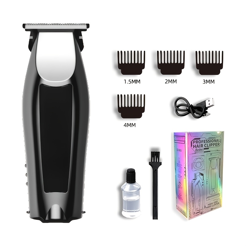 Men's Electric Hair Clipper, A Professional Electric Shaver And Trimmer For Men, Usb Rechargeable, For Men, Including Father's Day Gifts.