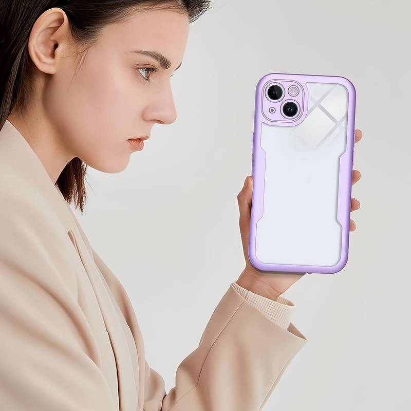 Clear 360 Full Body Case For IPhone 15/14/13/12/11/Pro Max/XR/XS/7/8/SE – Shockproof, Non-Slip