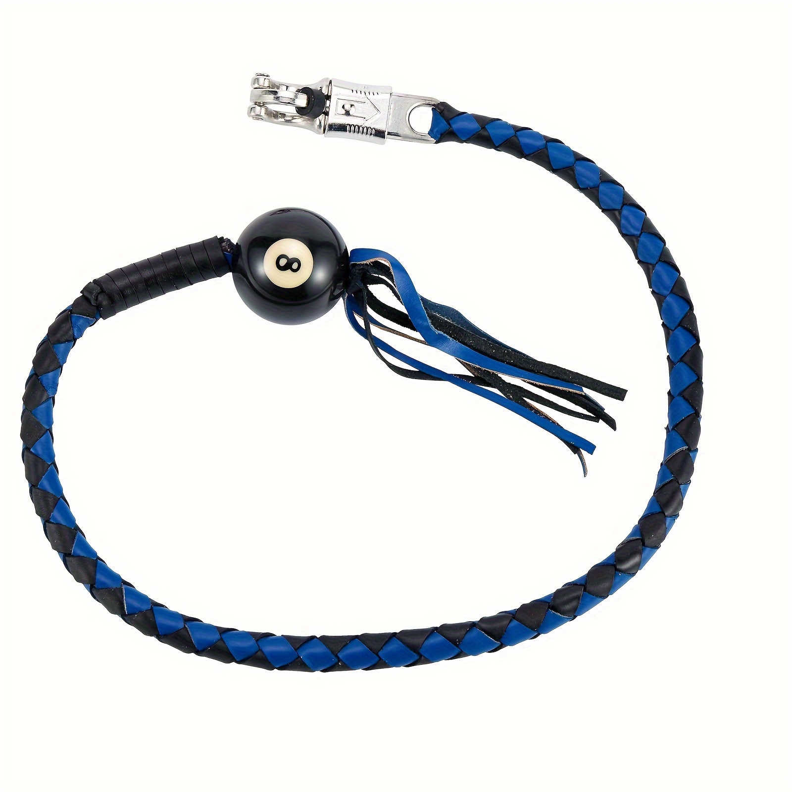 

Pu Leather Motorcycle Whips, Whip With 2 And Biker Whips Handlebar Accessories For Motorbike, 2 Size 36inch/91cm, 42inch/107cm