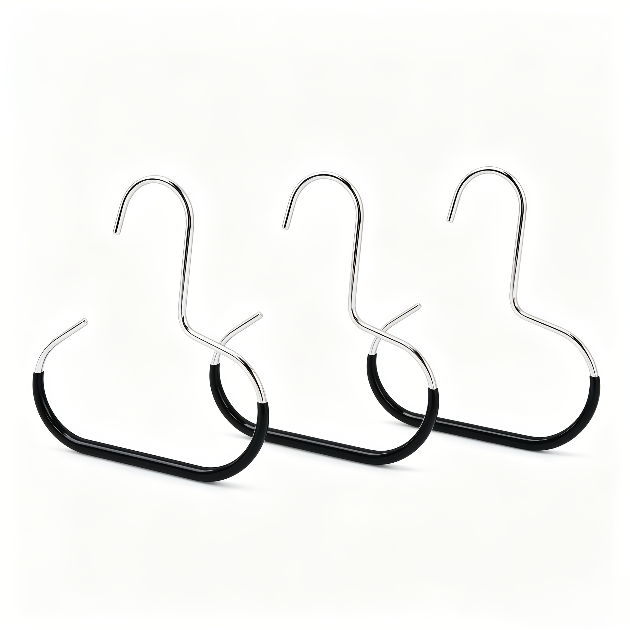TEMU Gancho de almacenamiento, perchero antideslizante, 1 perchero para 8 sombreros, ganchos de acero inoxidable para armario, para sombreros,