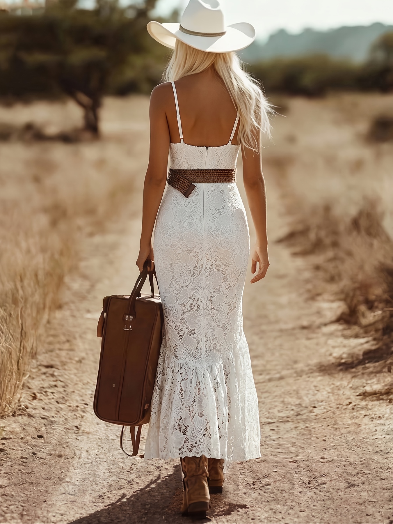 spring summer womens vintage bohemian white lace sleeveless - Temu Mauritius
