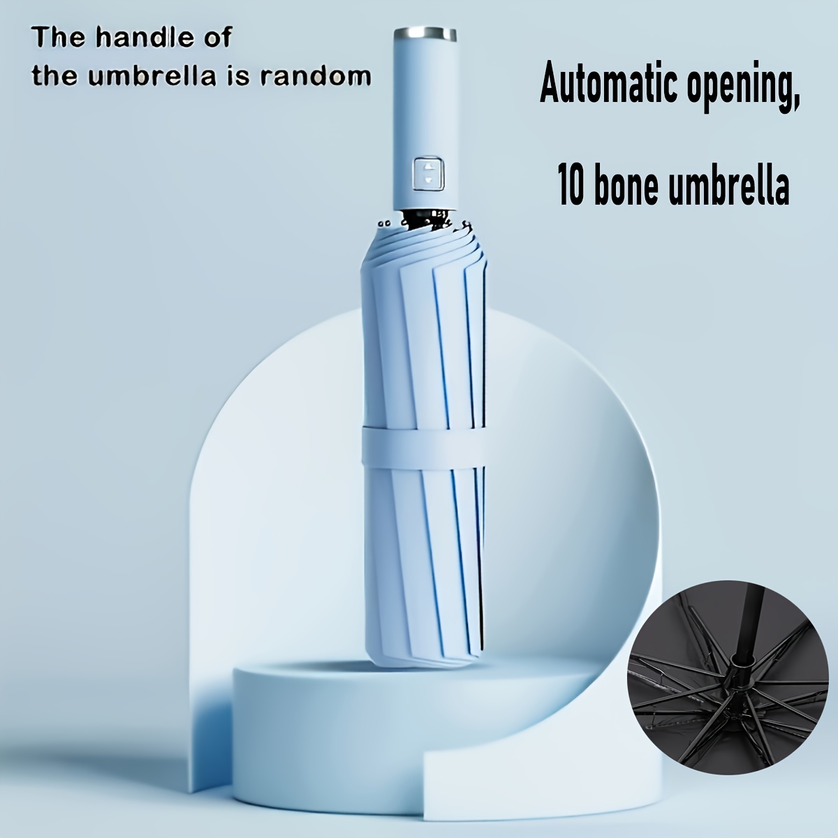 High-Quality 10-Rib Automatic Tri-Fold Design