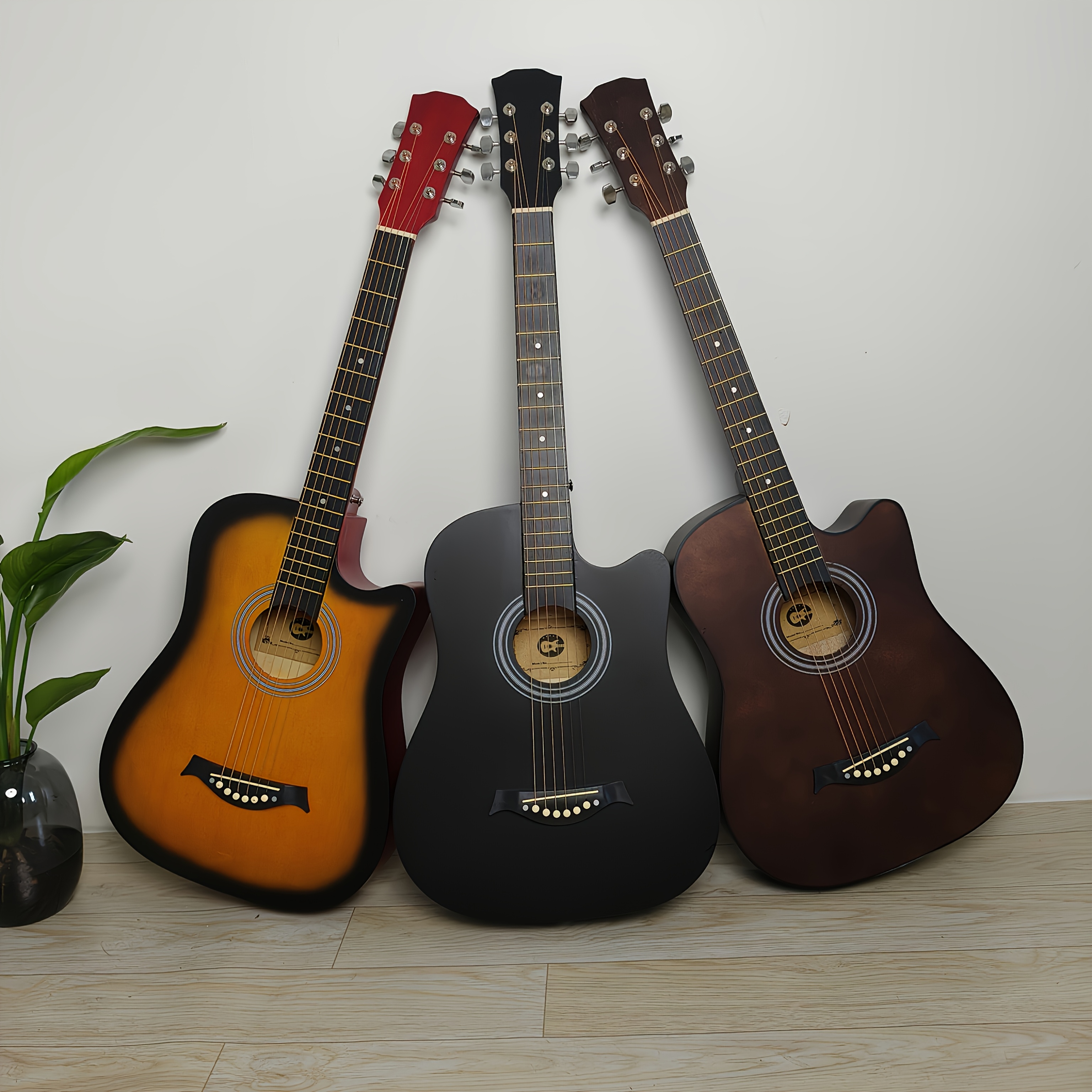 38 Inch Matte Acoustic Guitar - Suitable For Beginners And Adults,... product image 8