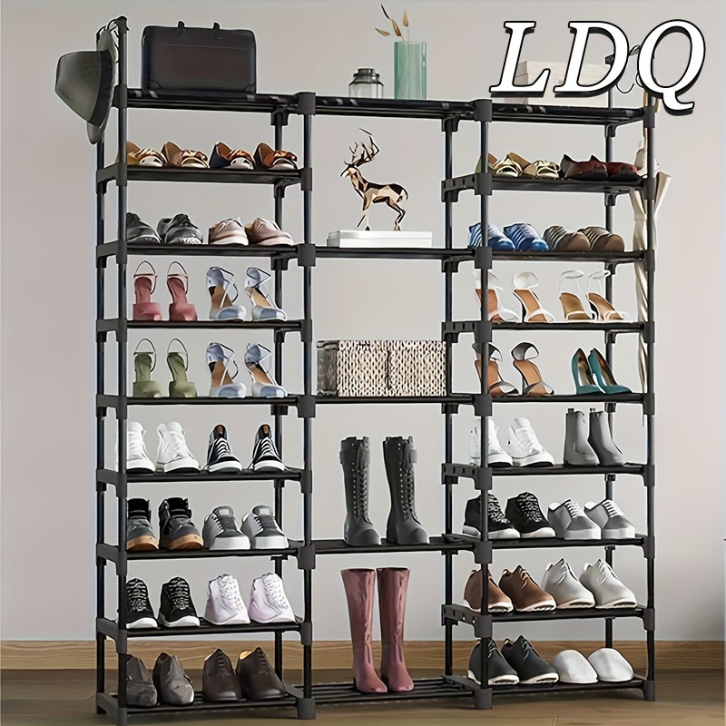 

1pc 8-tier Large-capacity Diy Shoe Rack, Shoe Organizer, Suitable For Clothing Stores