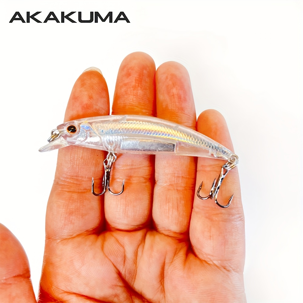 アカクマ 8個セット マルチカラー シンキングミノー釣りルアー 6.7cm