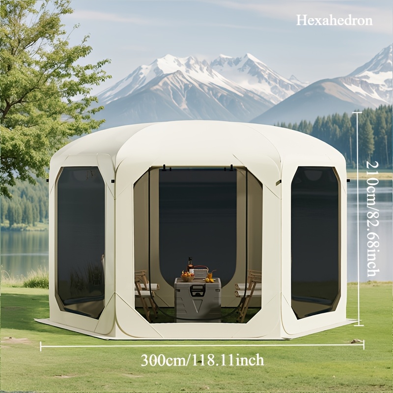 6-8 Person Pop-Up Canopy Tent