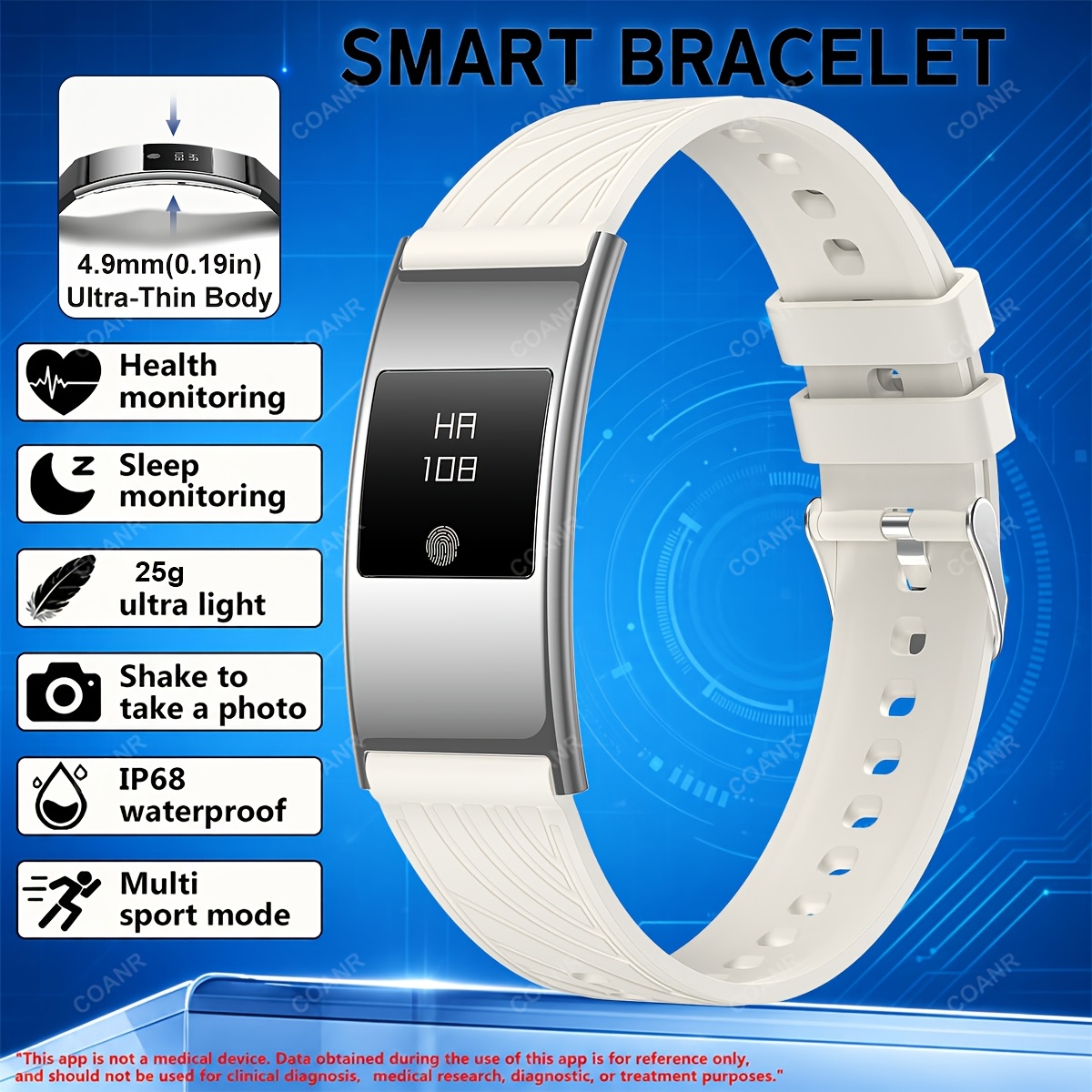 Compatible Sports Smartwatch for iPhone and Android