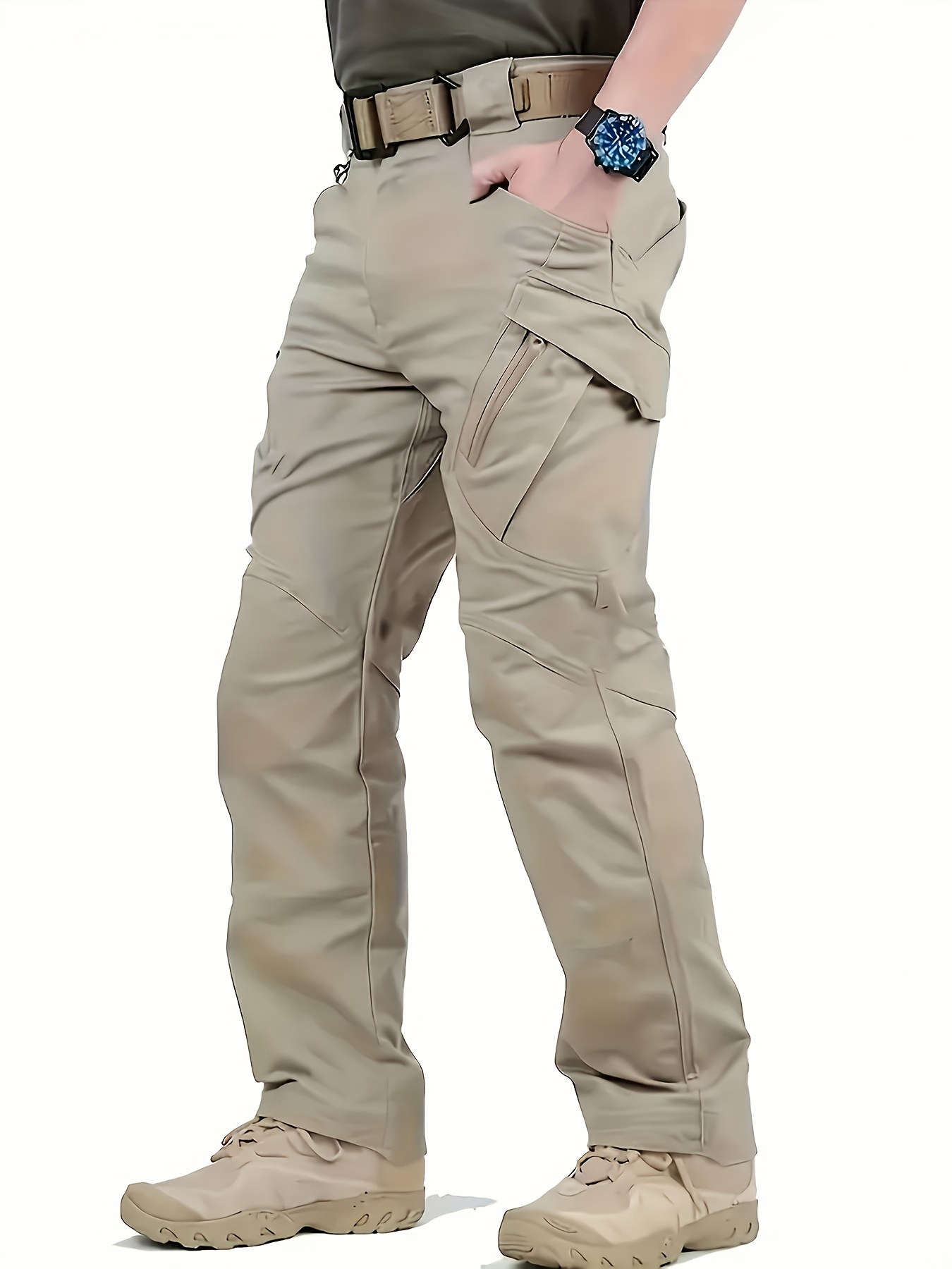 Pantalones cargo tácticos ligeros para hombre con PE - Imagen 5
