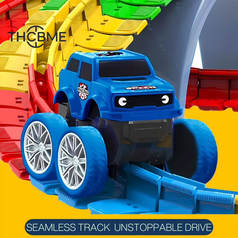 racing track toy childrens racing track set suitable Temu