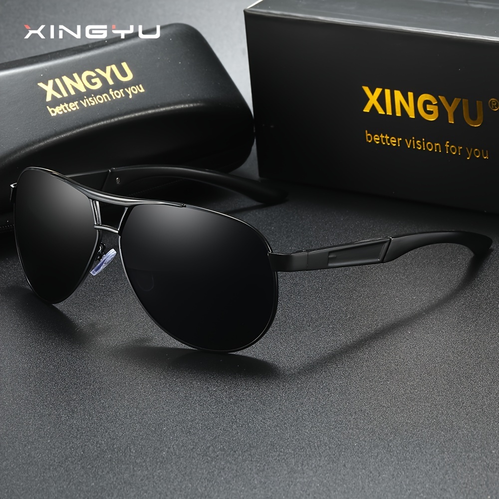 Image of Xingyu Men's Oversized Polarized Sunglasses Outdoor Sunglasses Party Business Gift Countertop Shades