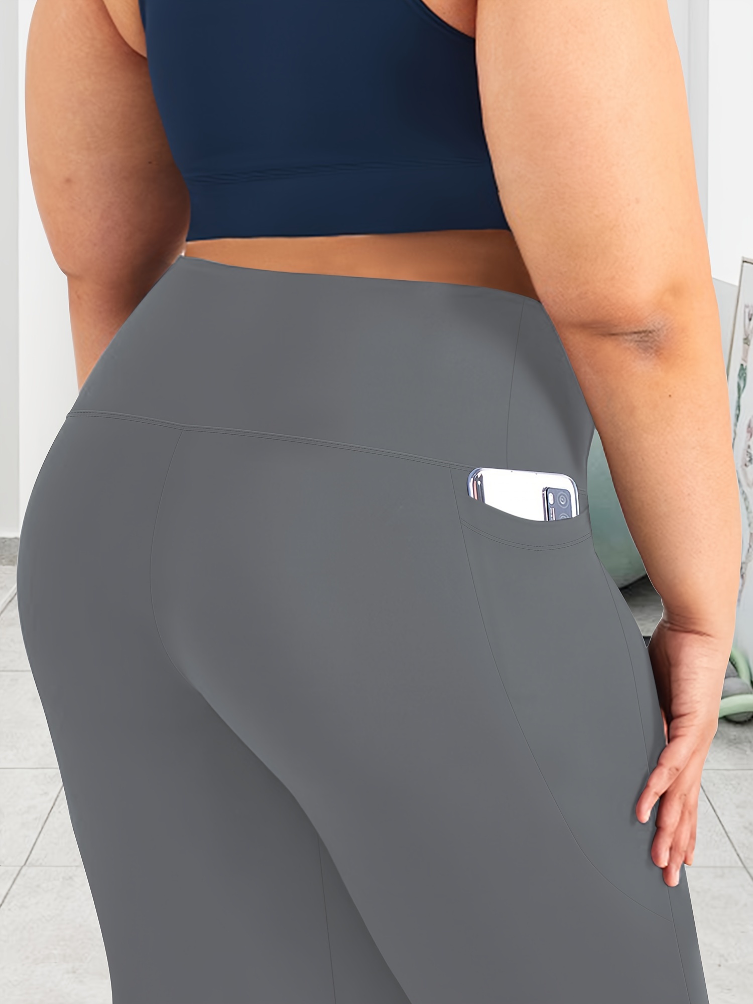 Women's High-Waist Shaping Shorts with Crescent Pockets - Black, Stretchy Tummy Control, Mid-Thigh Length, Machine Washable, Summer Casual Wear, Everyday Compression Wear | Sleek Design | Tummy Control Shorts