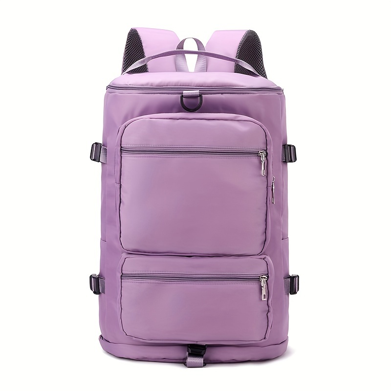 Bolsa de viaje grande, multiusos, con capacidad amplia, para gimnasio, natación o deportes, convertible en mochila o bolso de mano