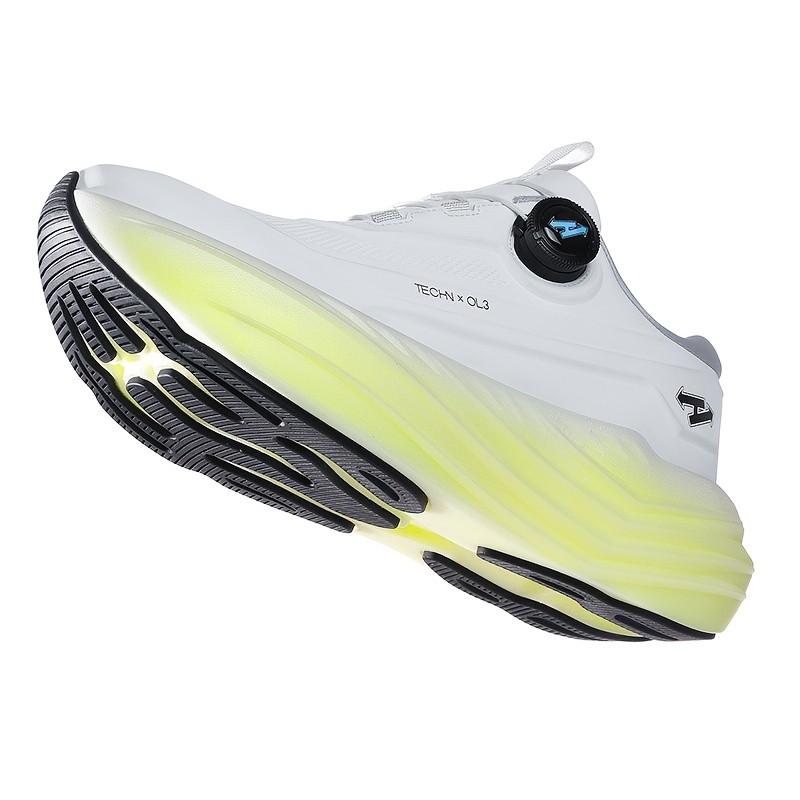 N·HOT Men's Casual Sneakers, Fashionable Thick-Soled Men's Shoes, Men's Outdoor Sneakers, Men's Running Shoes, MD Midsole with High Elasticity and Shock Absorption, Sole for Slip Resistance and Wear Resistance, Seamless Craftsmanship Upper