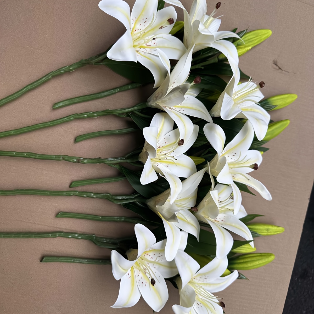 10pcs Artificial Flower Bouquets - Realistic Plastic Floral Arrangements For Home, Garden, Wedding, And Holiday Decor (easter, Ramadan, 's Day, Mother's Day) - Indoor & Outdoor Use, Flower Decorations