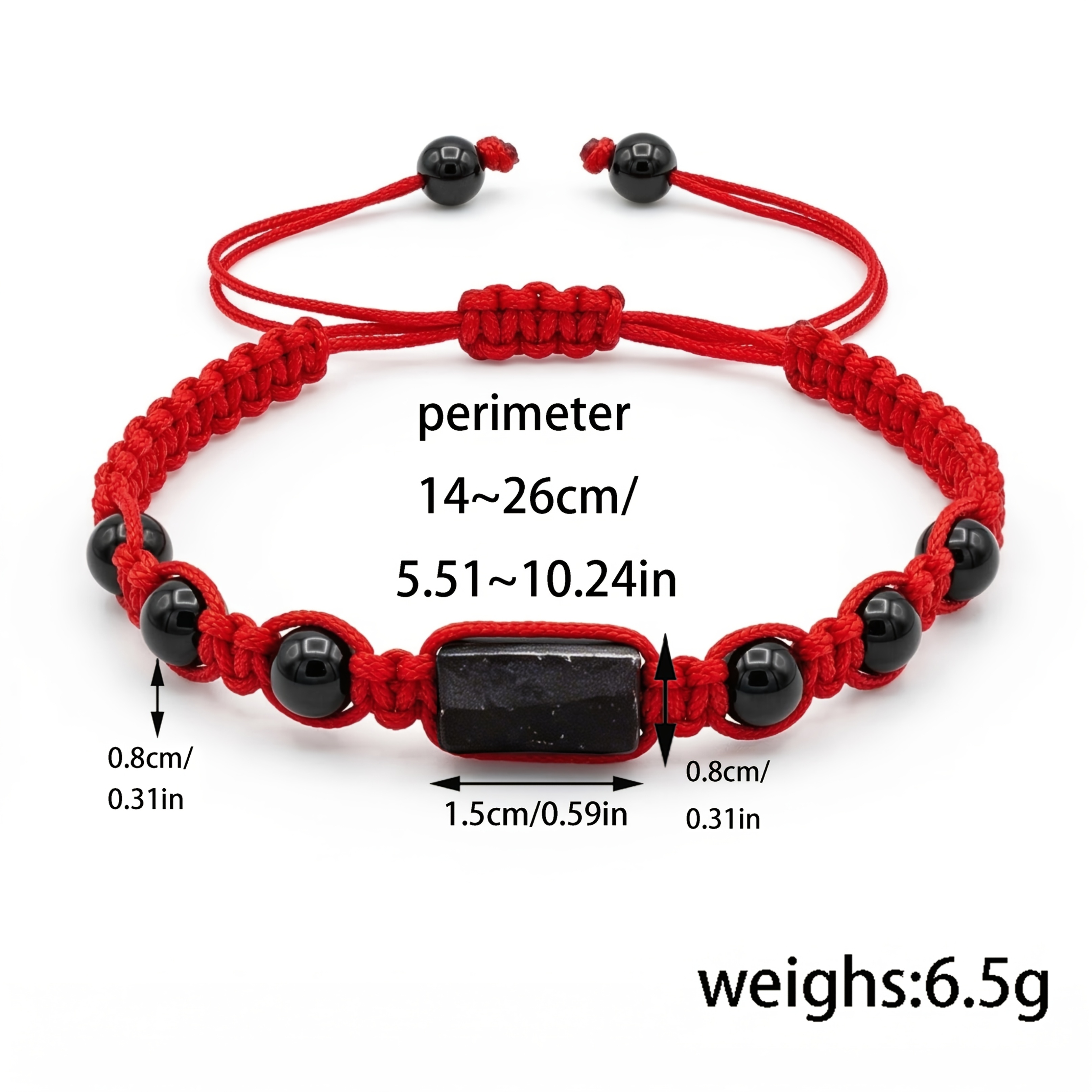 TEMU Bracelet 1 pièce en pour femme et homme - Bijou réglable, convient pour une protection positive, cadeau de , cadeau d'anniversaire pour maman,