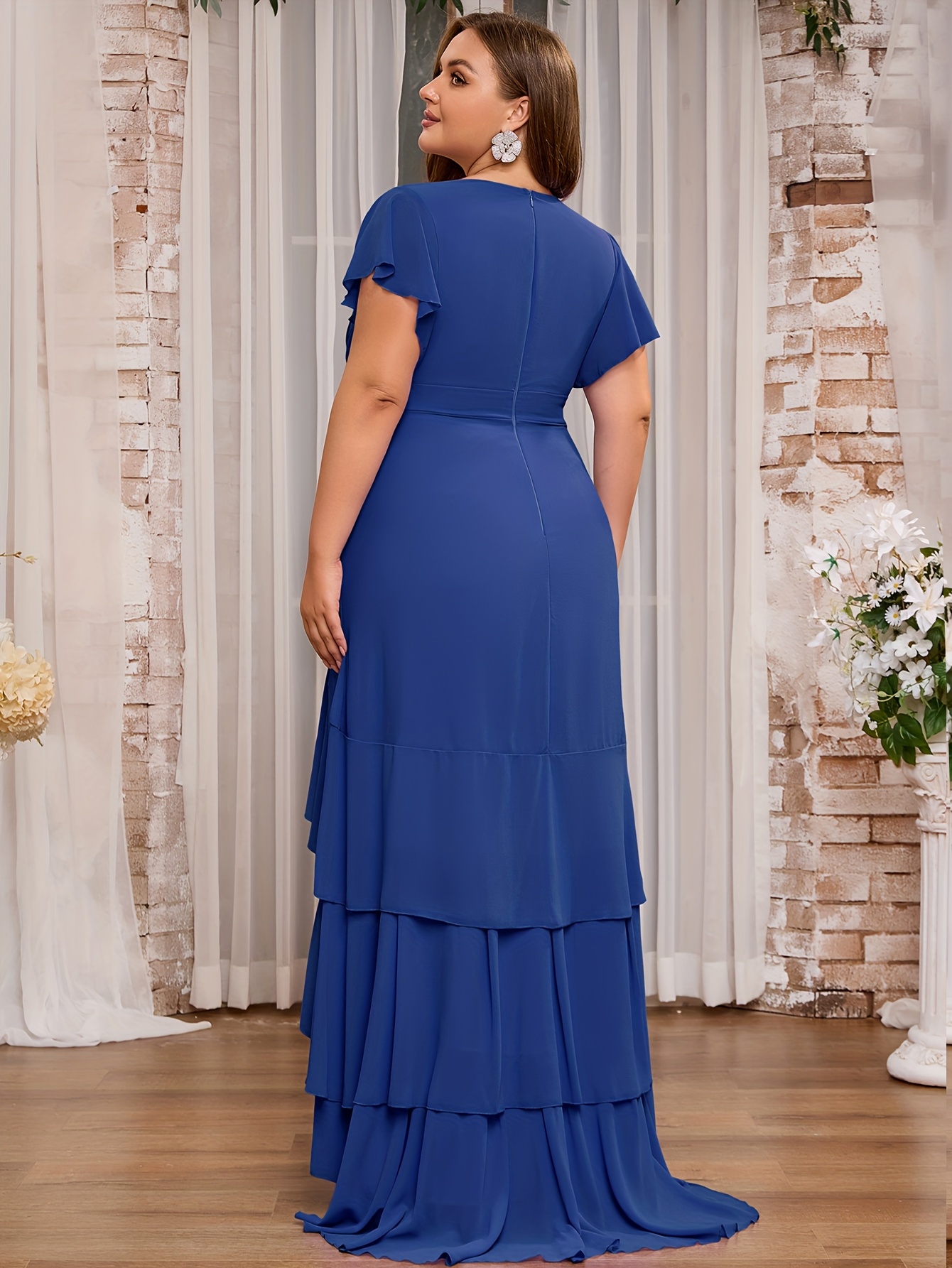 plus size plus size plus size womens v neck evening - Temu United Kingdom