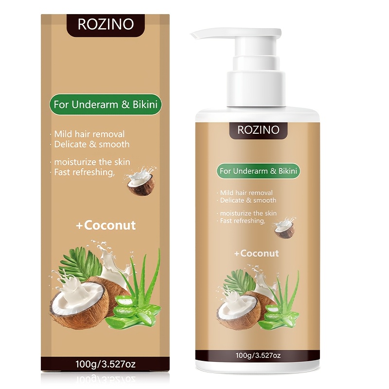 Image of Use For, Smooth And Lasting 6 Months, 100g Coconut Ultra-pure Refreshing Fast, Women's, Men's, Easy Hair Removal, Instant Hair Removal