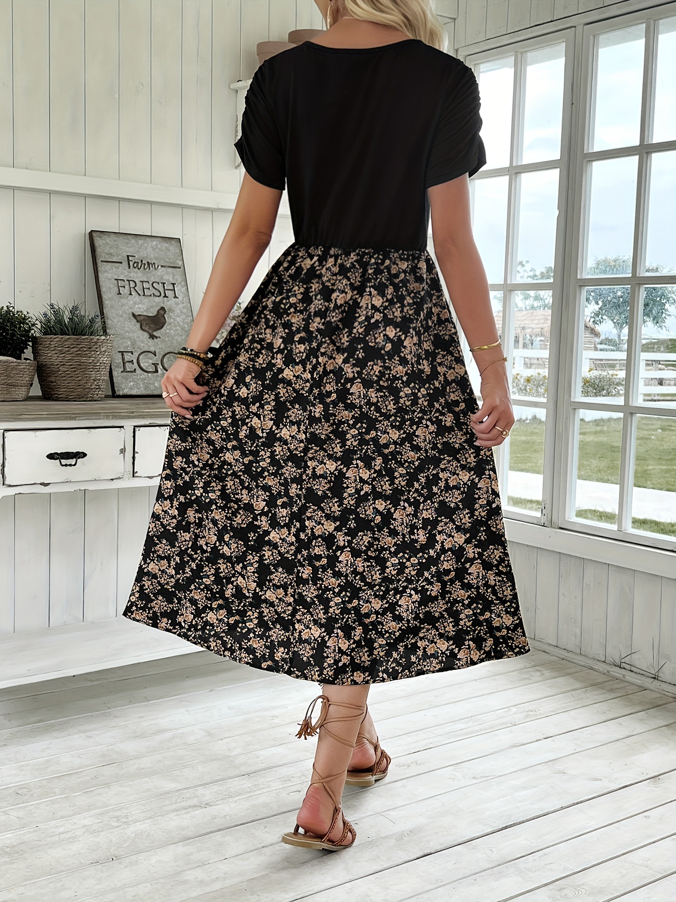 flared cocktail dress Fit & Flare (White) Size:34 x 30 GL-12.17.25 fireworks on your wedding Formal Care Instructions