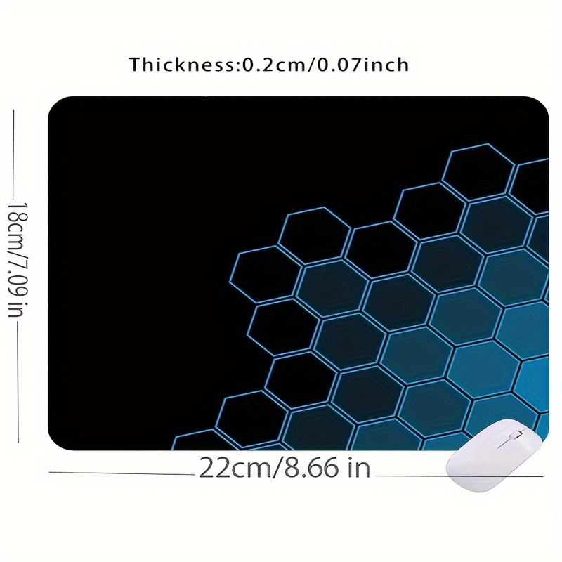 Anime Esinli Geometrik   Mouse Pad - Kaymaz, Dayanıklı Kauçuk   ve   Kullanımı İçin Masa Matı ayrıntılar 1